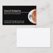 Optometrist & Eye Specialist Vision Care Visitekaartje (Voorkant / Achterkant)