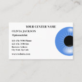 Optometrist Eyewear Vision Care Afspraakkaart Visitekaartje (Voorkant)