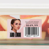 Optometrist Eyewear Zakelijke Barcode Prijs Label (Aangebracht)
