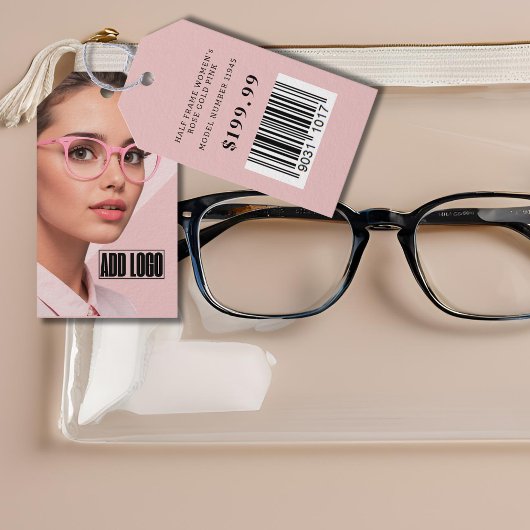 Optometrist Eyewear Zakelijke Barcode Prijs Label Cadeaulabel