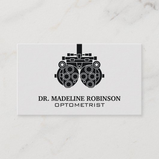 optometrist | geneesheer | Technologie Afsprakenkaartje (Voorkant)