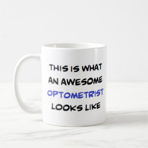 optometrist, geweldige koffiemok