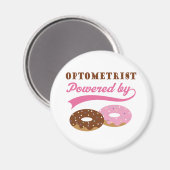 Optometrist Gift (Donuts) Magneet (Voorkant / Achterkant)