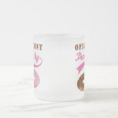 Optometrist Gift (Donuts) Matglas Koffiemok (Center)