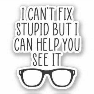 Optometrist Gift, Optometry Student Gift Sticker