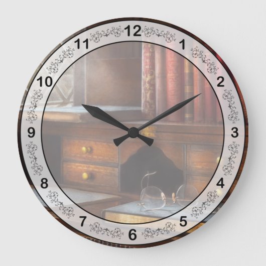 Optometrist - glazen - looppaden grote klok (Voorkant)