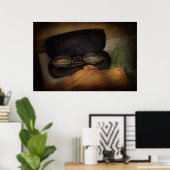 Optometrist - glazen voor lezen poster (Thuiskantoor)