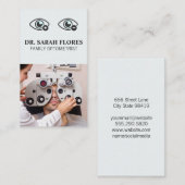 optometrist | Horopteruitrusting Visitekaartje (Voorkant / Achterkant)