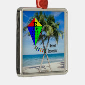 Optometrist in ruste, Humor Licentie Bord Metalen Ornament (Rechts)