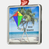 Optometrist in ruste, Humor Licentie Bord Metalen Ornament (Links)