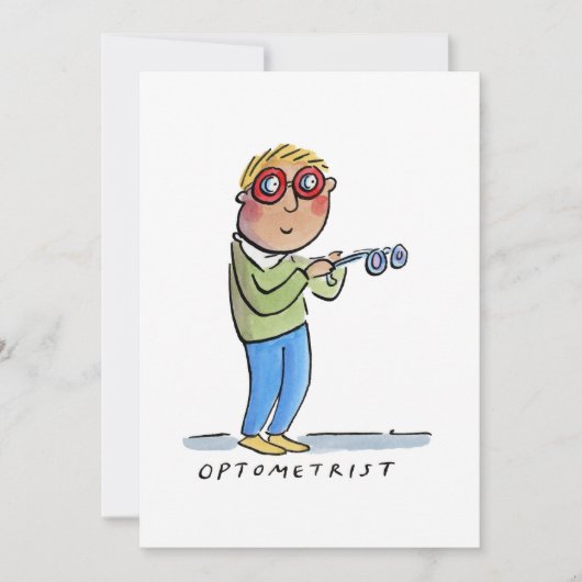 Optometrist Kaart (Voorkant)