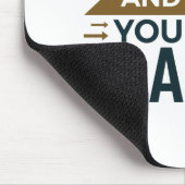 Optometrist Keep Calm Advertentie U heeft bril nod Muismat (Hoek)