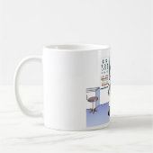 Optometrist - Mannelijke Cartoon door PrintedPerfe Koffiemok (Links)