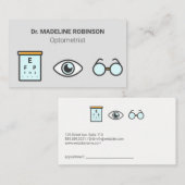 Optometrist | Medische grafiek Afsprakenkaartje (Voorkant / Achterkant)