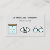 Optometrist | Medische grafiek Afsprakenkaartje (Voorkant)