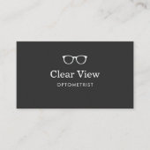 Optometrist Modern Brillen Visitekaartje (Voorkant)
