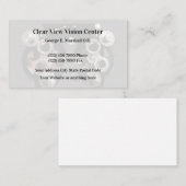 Optometrist modern Eenvoudig Visitekaartje (Voorkant / Achterkant)