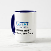 Optometrist Mok (Voorkant links)