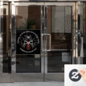Optometrist Oftalmoloog Naam Optische winkel Raamsticker (Kantoordeur)