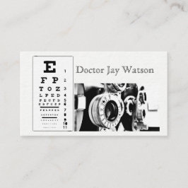 Optometrist Oftalmoloog Visitekaartje