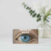 Optometrist Oftalmoloog Visitekaartje (Staand voorkant)