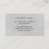 optometrist | Oog dicht Visitekaartje (Achterkant)