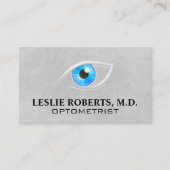 optometrist | Oog dicht Visitekaartje (Voorkant)