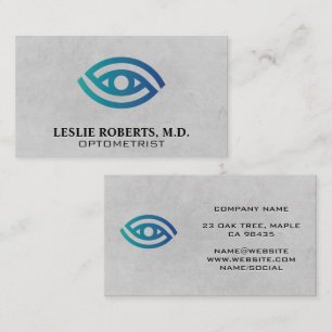 Optometrist   Oog-Logo Visitekaartje