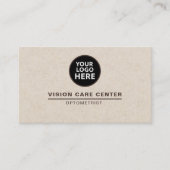 Optometrist oogarts visitekaartje (Voorkant)
