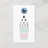 Optometrist | Oogexamen | Oogpictogram Afsprakenkaartje (Voorkant)