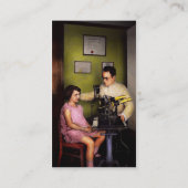 Optometrist - Oogonderzoek 1929 Visitekaartje (Achterkant)