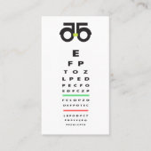 Optometrist | Oogonderzoek Afsprakenkaartje (Voorkant)