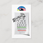 Optometrist | Oogtestkaart en Bril Afsprakenkaartje (Voorkant)