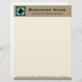 Optometrist & Oogzorg Specialisten Letterhoofd Briefhoofd (Voorkant / Achterkant)