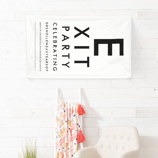 Optometrist Ophthalmologist Exit Retirement Party Spandoek (Insitu)