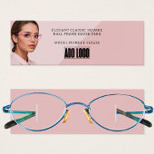 Optometrist Ophthalmology Eyewear Business Mini Visitekaartjes