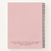 Optometrist Ophthalmology Eyewear Business Notitieboek (Achterkant)