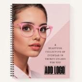 Optometrist Ophthalmology Eyewear Business Notitieboek (Voorkant)