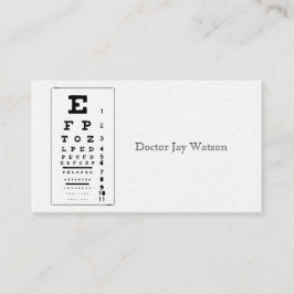 Optometrist Ophthalmoloog Eye Destiny Destiny's Visitekaartje