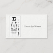 Optometrist Ophthalmoloog Eye Destiny Destiny's Visitekaartje (Voorkant)