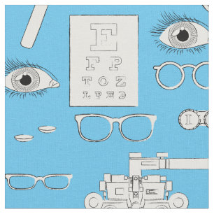 Optometrist Optical Eye Doctor in de Optometrist Stof