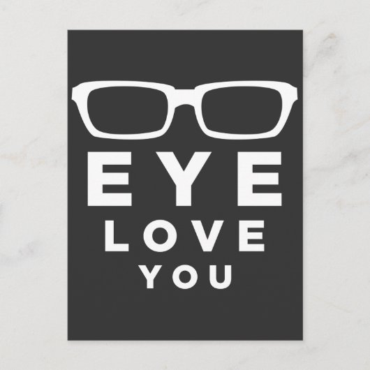 Optometrist Optician Eye Doctor Oftalmologie Fun Briefkaart (Voorkant)