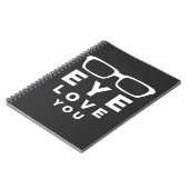 Optometrist Optician Eye Doctor Ophthalmology Fun Notitieboek (Linkerzijde)