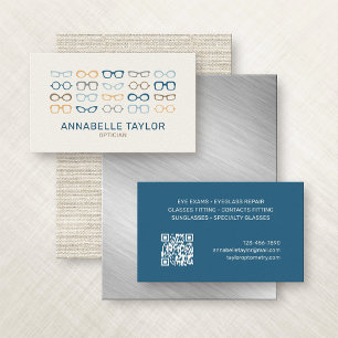 Optometrist Opticien Vision Oogbril Visitekaartje