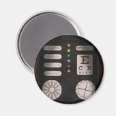 Optometrist - Optische verwarring Magneet (Voorkant / Achterkant)