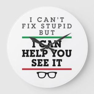 Optometrist Optometrie Oftalmologie Zie Stupid Grote Klok