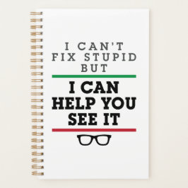 Optometrist Optometrie Oftalmologie Zie Stupid Planner