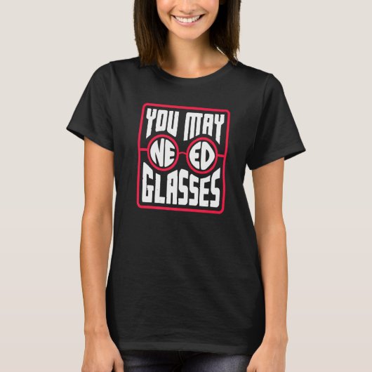 Optometrist Optometrie Oftalmoloog Nee T-shirt (Voorkant)