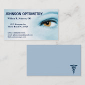 Optometrist/Optometriek Visitekaartje (Voorkant / Achterkant)