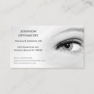 Optometrist/Optometriek Visitekaartje
